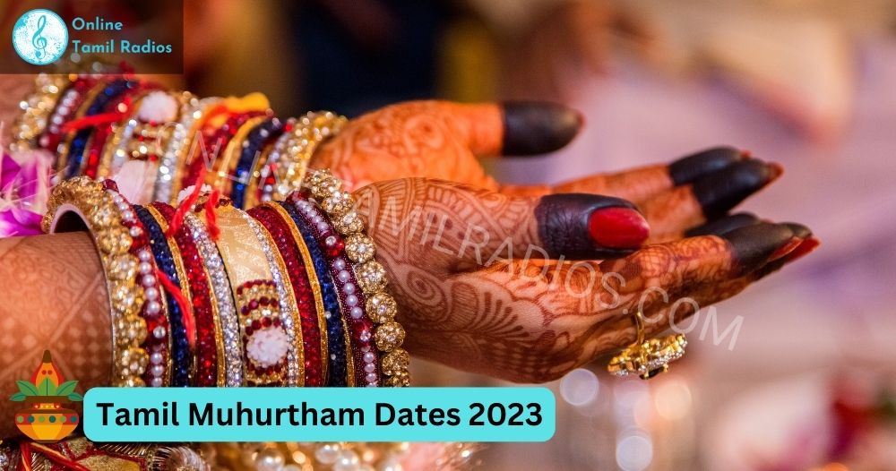Tamil Muhurtham Dates 2023