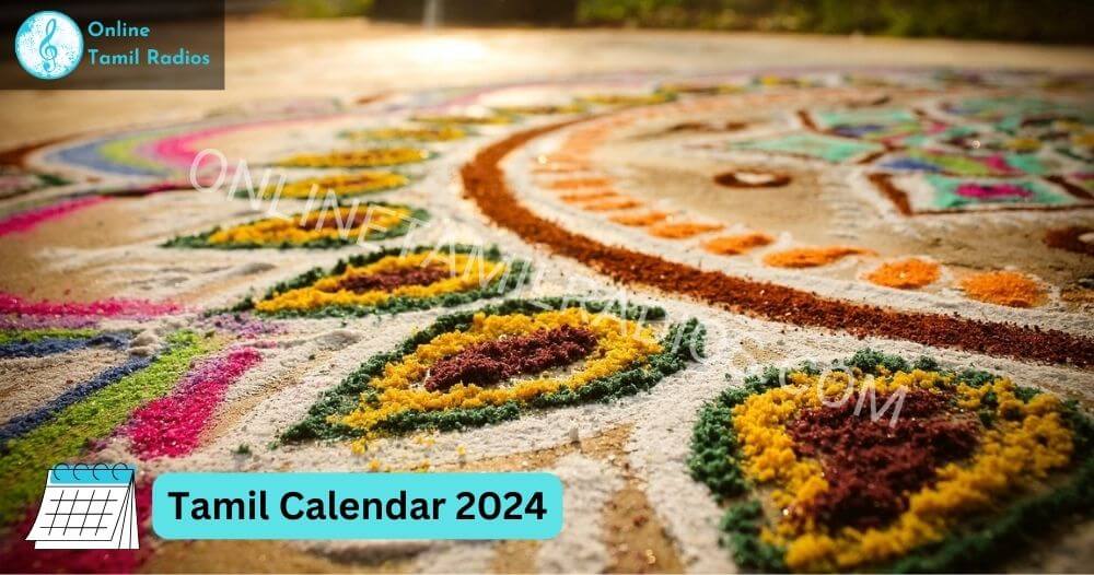 Tamil Monthly Calendar 2024